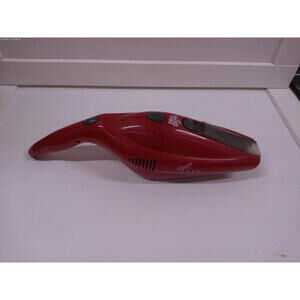 Red Dirt Devil Easy Lite Handheld Vacuum Cleaner – Portable Cordless No Charger